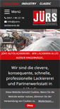 Mobile Screenshot of juers-lackiererei.de